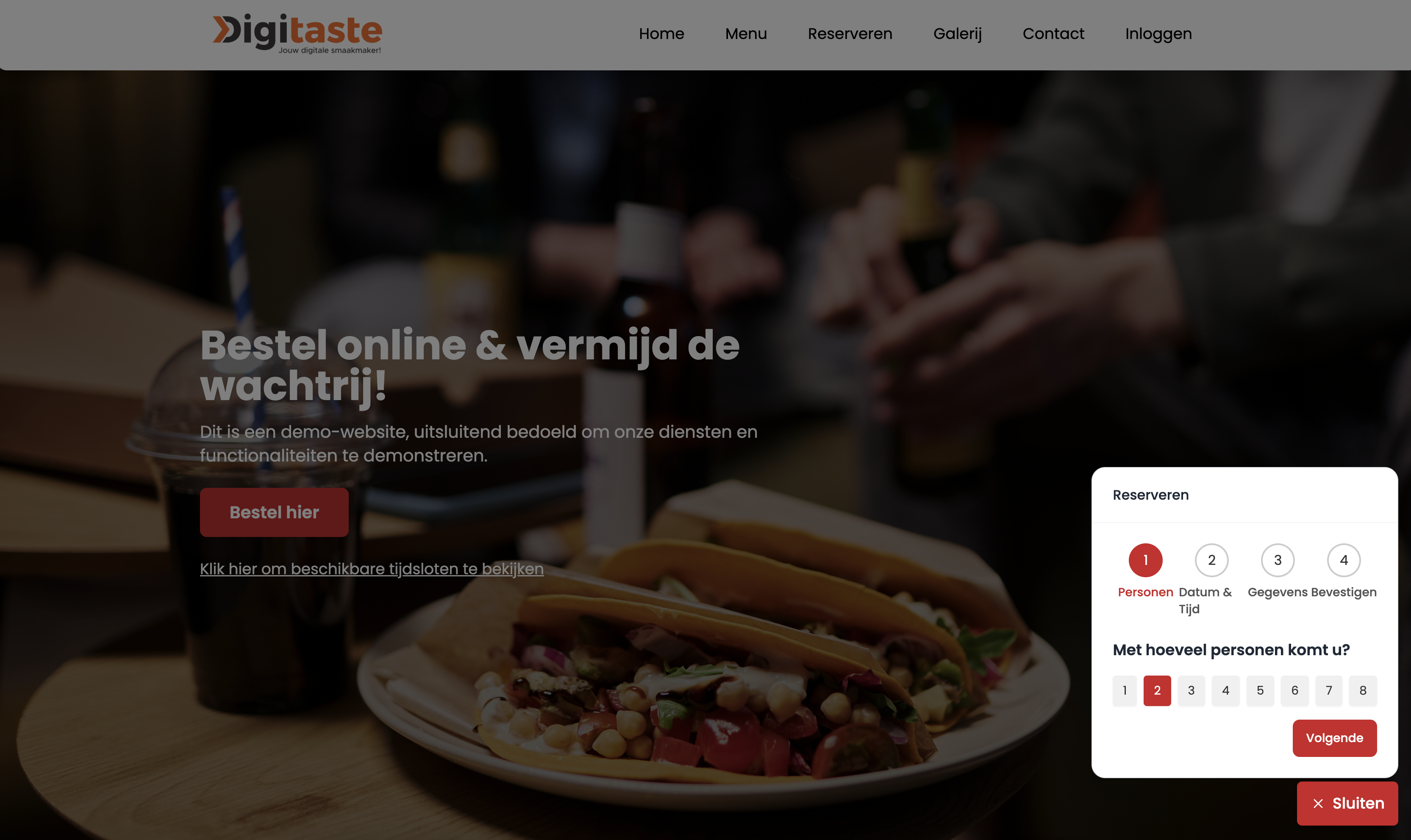 Reserveringen