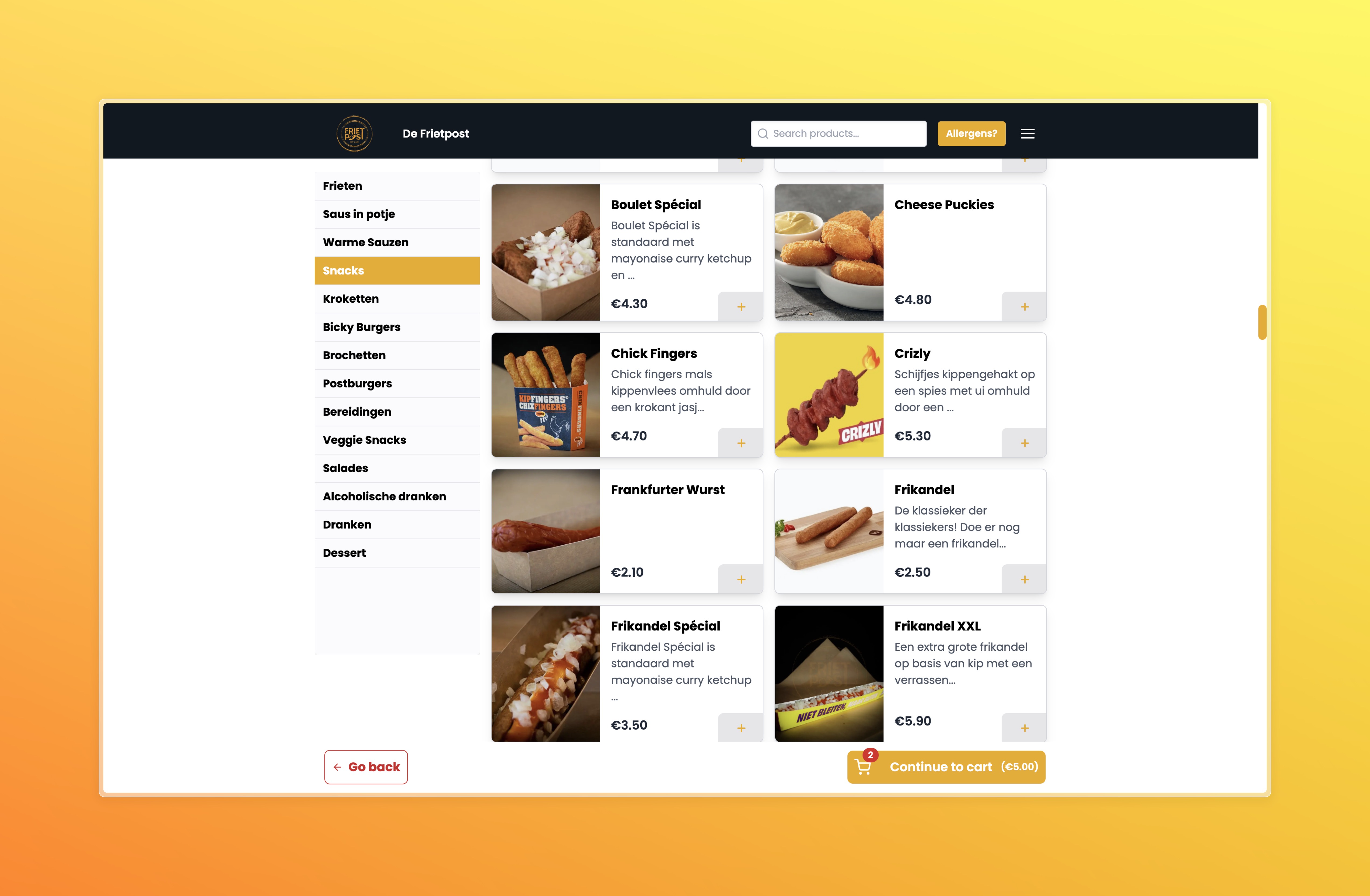 Moderne Webshop
